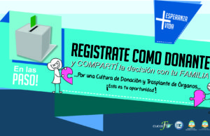 En las elecciones también podes elegir ser donante de órganos