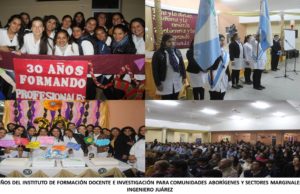 Resaltan 30 años de trabajo del Instituto de Formación docente de Ingeniero Juárez