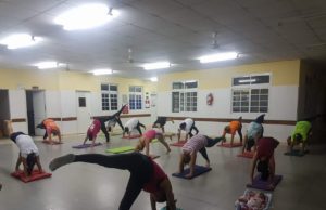 Gimnasio terapéutico del hospital de Pirané