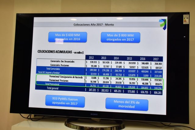 linea crediticia-cifras