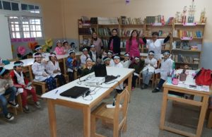 Entretenida jornada para enseñar a niños a cuidar la salud bucodental