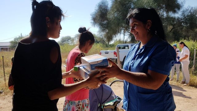 Familias pilagá del Km 14 recibieron atenciones médicas en sus hogares