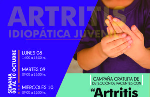 Campaña gratuita de detección de pacientes con “Artritis Idiopática Juvenil” en el HAC