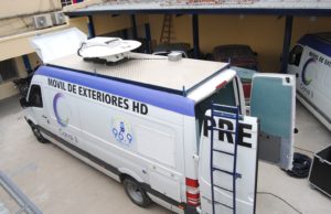 Canal 3 TV incorporo un móvil satelital de vanguardia