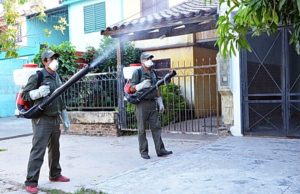 Renovarán este martes fumigaciones espaciales en diferentes barriadas
