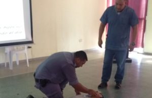 Instruyen en RCP a municipales y miembros de fuerzas de seguridad