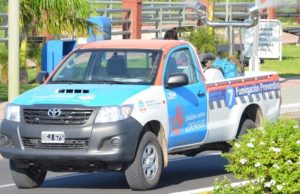 Nueva jornada de trabajos contra el aedes en distintos puntos de la capital