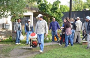Prevención contra el aedes en el interior