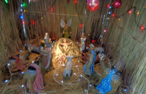 El pesebre de Casa de Gobierno suma su aporte al clima navideño