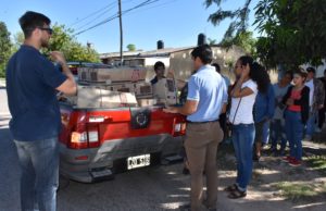 Más de 20 mil familias recibieron sidra y pan dulce en Capital en un solo día