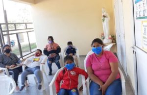 Vizcaíno valoró el compromiso de la comunidad de El Chorro en la actual situación de pandemia