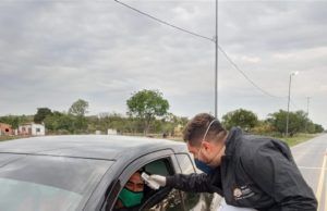 Laguna Blanca: Controles sanitarios en rutas nacionales y provinciales para evitar la circulación de COVID-19