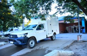 Nueva base operativa del SIPEC en barrio Juan Domingo Perón