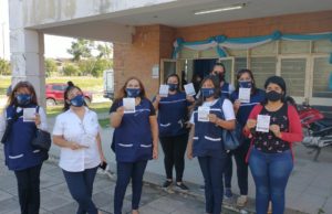 Clorinda: Trabajadores de la educación recibieron la segunda dosis contra el COVID-19