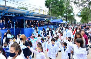 Se celebró el centenario de las EPEP N°39 Y 49 de la localidad de Riacho He Hé