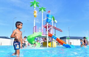 Inició la colonia de vacaciones en el “Parque Acuático 17 de Octubre”