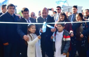 En Tacaaglé, Insfrán inauguró la nueva escuela de Colonia 25 de Mayo