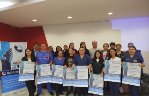 Capacitación sobre Primeros Auxilios Psicológicos y Prevención del Suicidio en el Hospital distrital de Clorinda