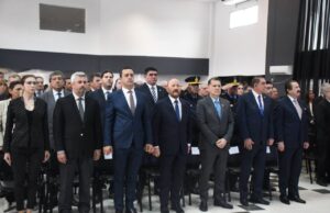 Insfrán presidió el acto por el Día del Trabajador Vial y del Camino