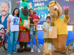 Familias del barrio Lisbel Rivira compartieron festejos por el Mes del Niño