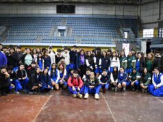 Estudiantes participaron de la apertura del conversatorio de seguridad